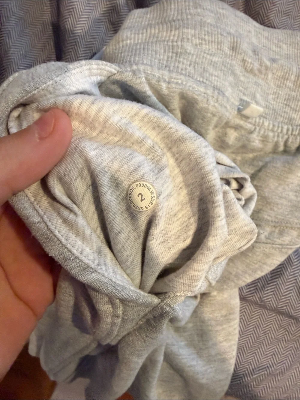 lululemon athletica Heather Gray Jogger Pants